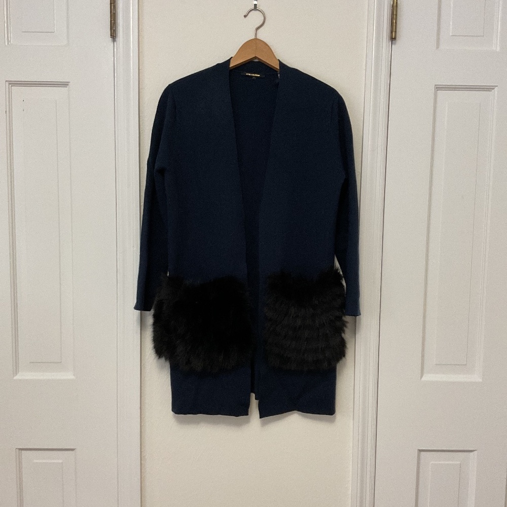 Kobi Halperin cardigan    Size Small navy